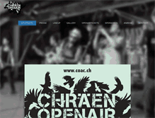 Tablet Screenshot of coac.ch