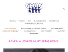 Tablet Screenshot of coac.org
